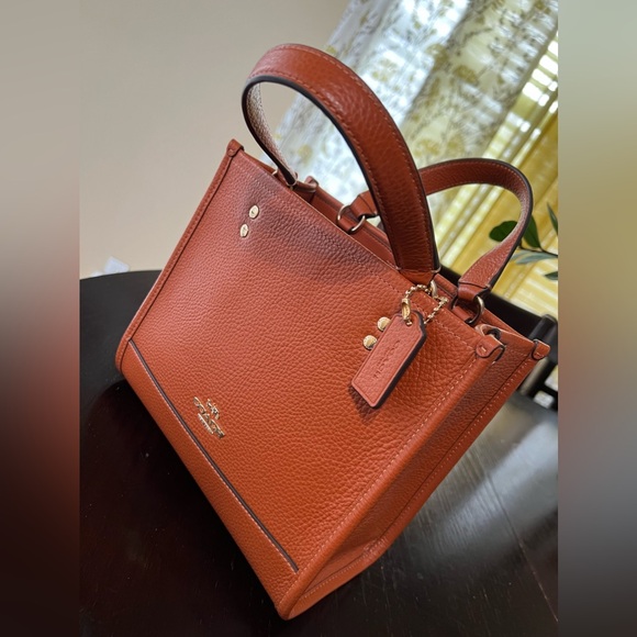 NWT Coach Dempsey Tote 22 In Sunset Color - Picture 7 of 8